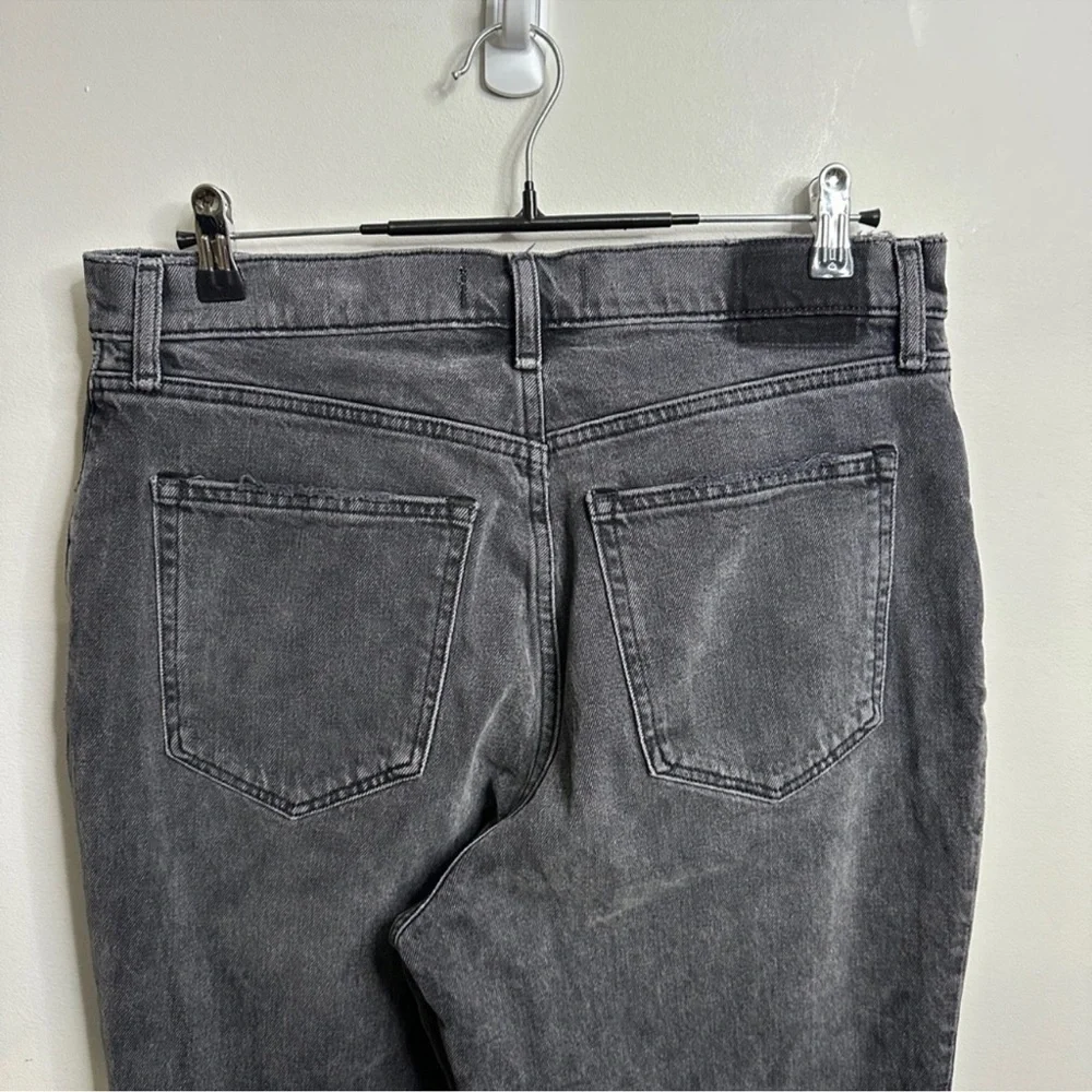 Abercrombie & Fitch The 90s Straight Ultra High Rise 30/12R Denim Jeans Vent Hem - Picture 10 of 14